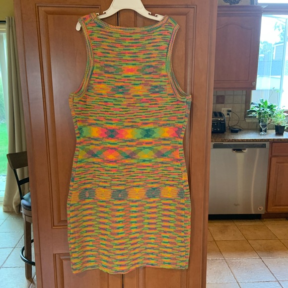 Women’s - Bodycon Dress Knitted Halter Neck - Picture 3 of 8
